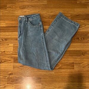 Classic Blue Boot Cut Jeans with Medium Wash